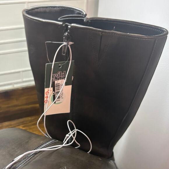 Wild Fable Tall Brown Buckle Boots Size 8.5 - Picture 4 of 7